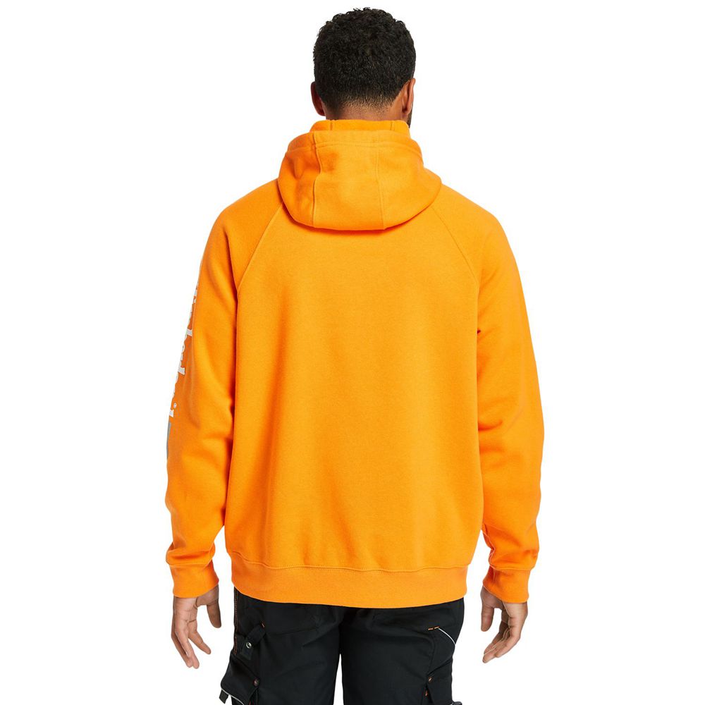 Sudadera Timberland Hombre Pro® Hood Honcho Sport Hoodie Naranjas - Chile XLG-295346